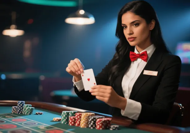 7jj.com apresentador conduzindo game show ao vivo